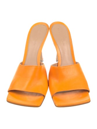 Bottega Veneta Leather Slides