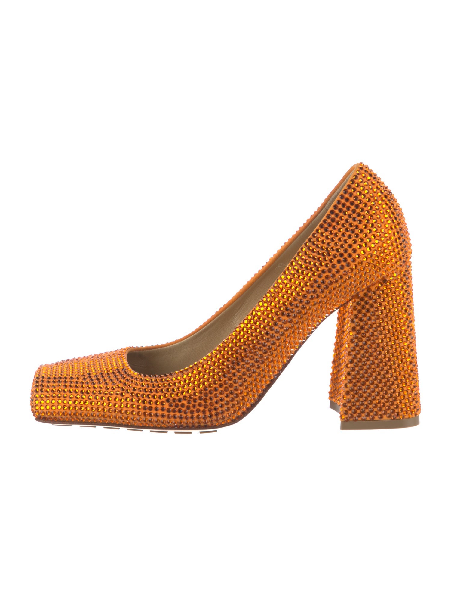 Bottega Veneta Crystal Crystal Embellishments Pumps