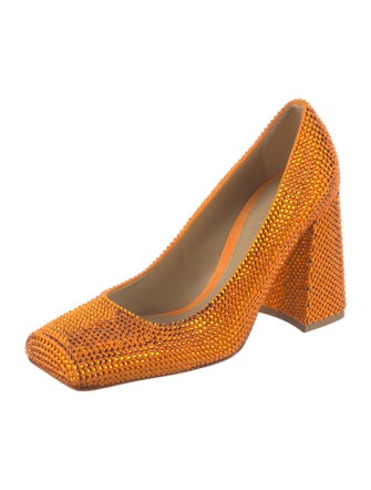 Bottega Veneta Crystal Crystal Embellishments Pumps