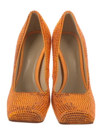 Bottega Veneta Crystal Crystal Embellishments Pumps