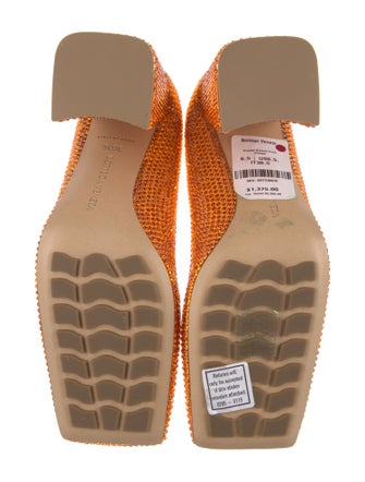 Bottega Veneta Crystal Crystal Embellishments Pumps