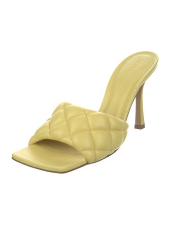 Bottega Veneta Leather Slides