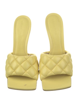 Bottega Veneta Leather Slides
