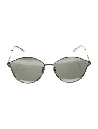 Bottega Veneta Round Tinted Sunglasses