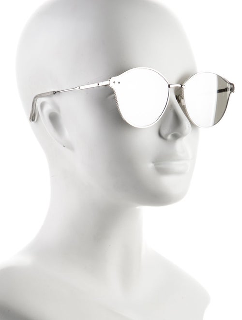 Bottega Veneta Round Tinted Sunglasses