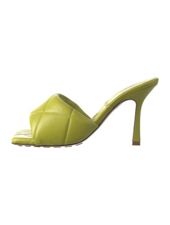 Bottega Veneta Leather Slides