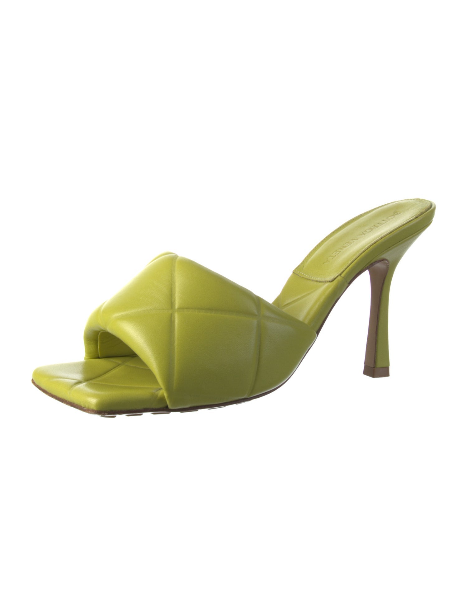 Bottega Veneta Leather Slides