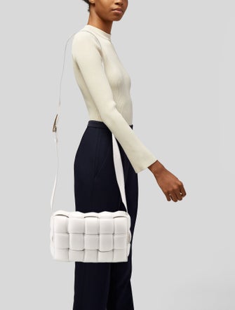 Bottega Veneta Leather Messenger Bag