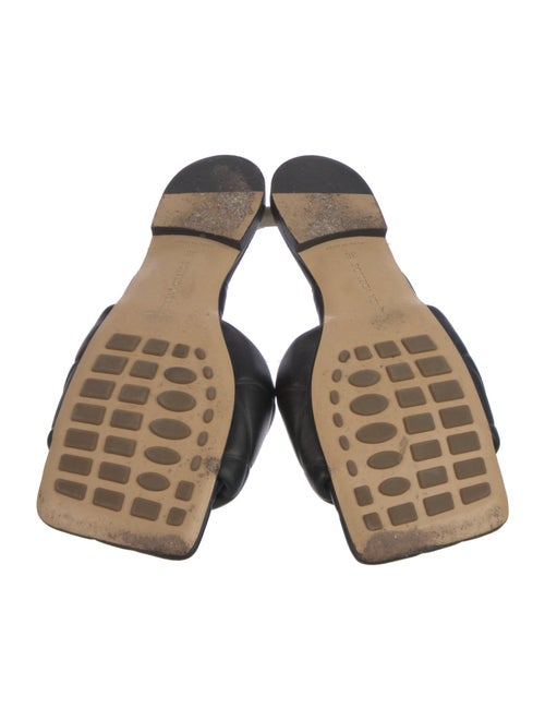 Bottega Veneta Quilted Pattern Leather Slides