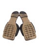 Bottega Veneta Quilted Pattern Leather Slides