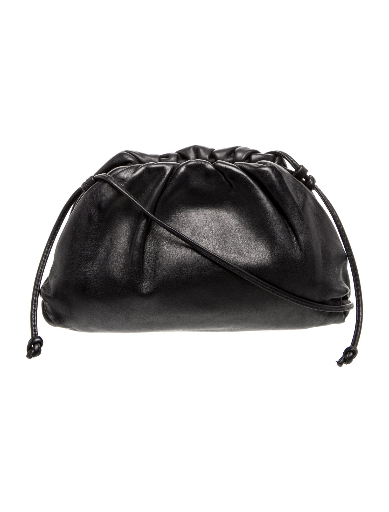 Bottega Veneta Leather Mini Pouch Mini - Neutrals Crossbody