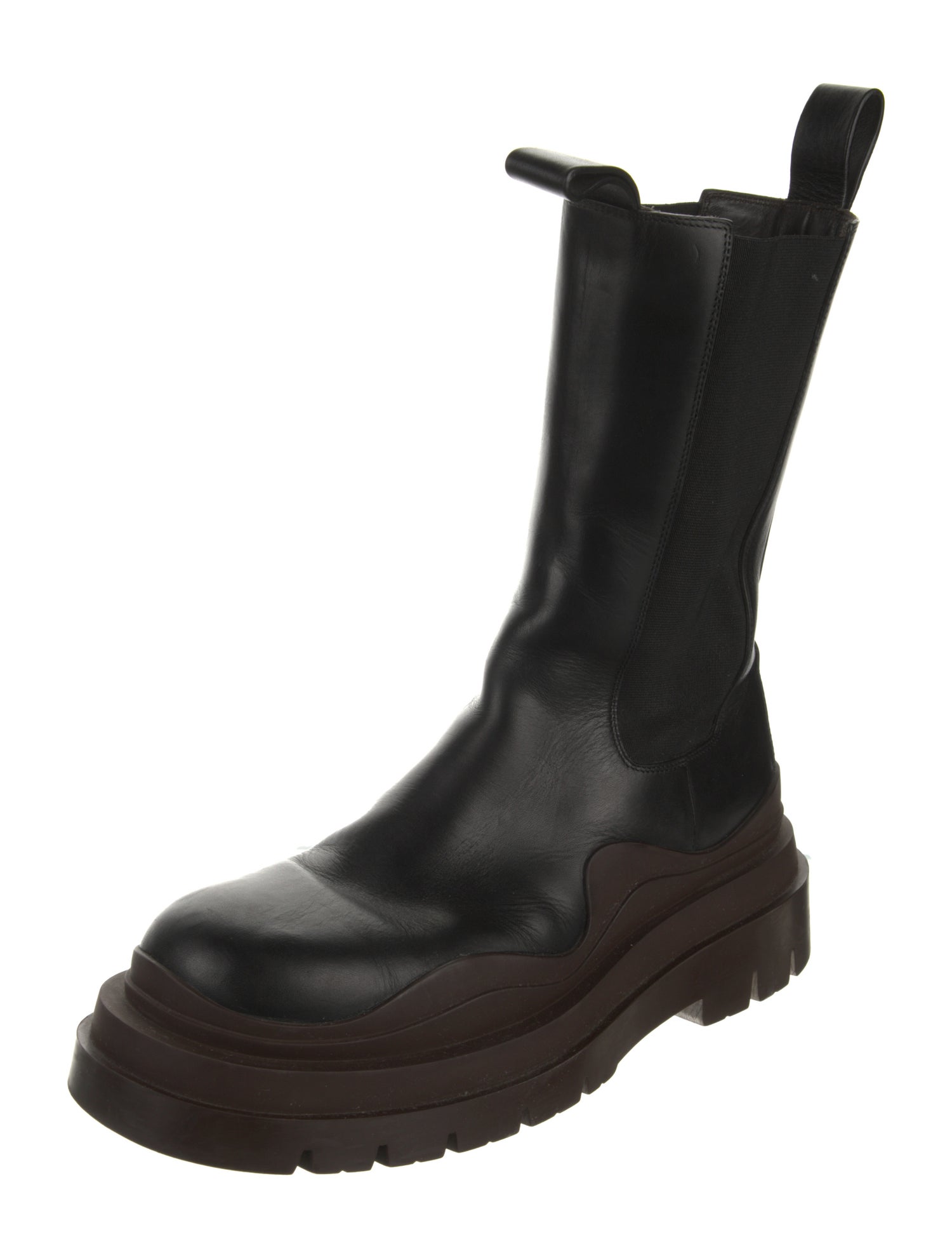 Bottega Veneta Leather Chelsea Boots