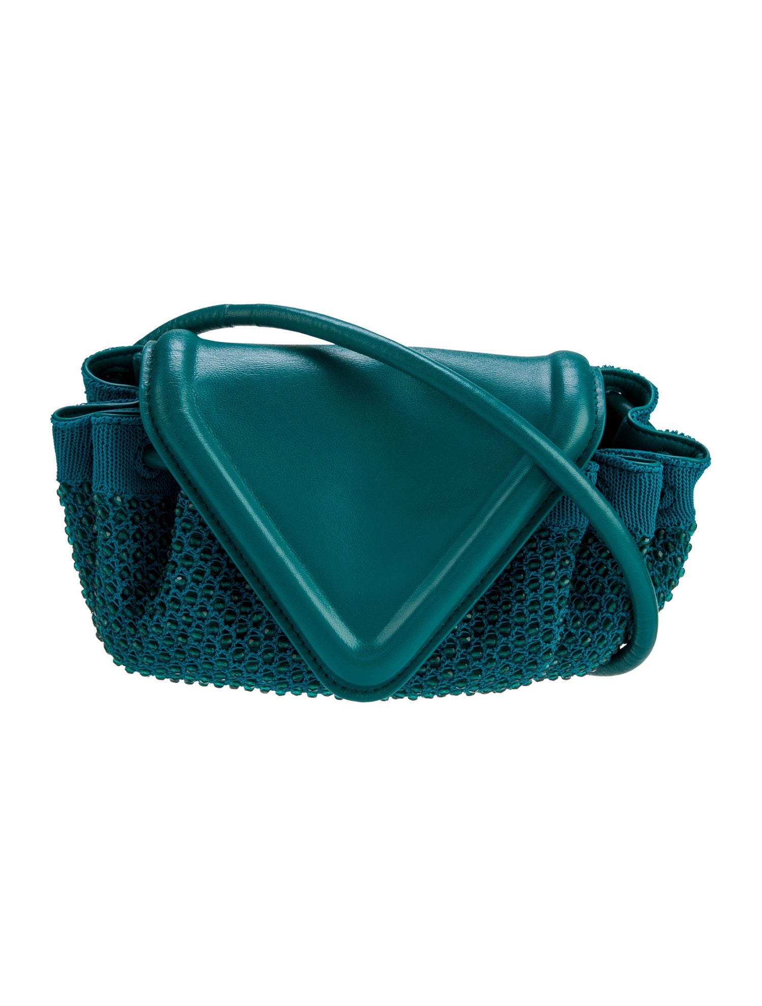 Comme des Garçons Leather Aoyama Crossbody Clutch - Black