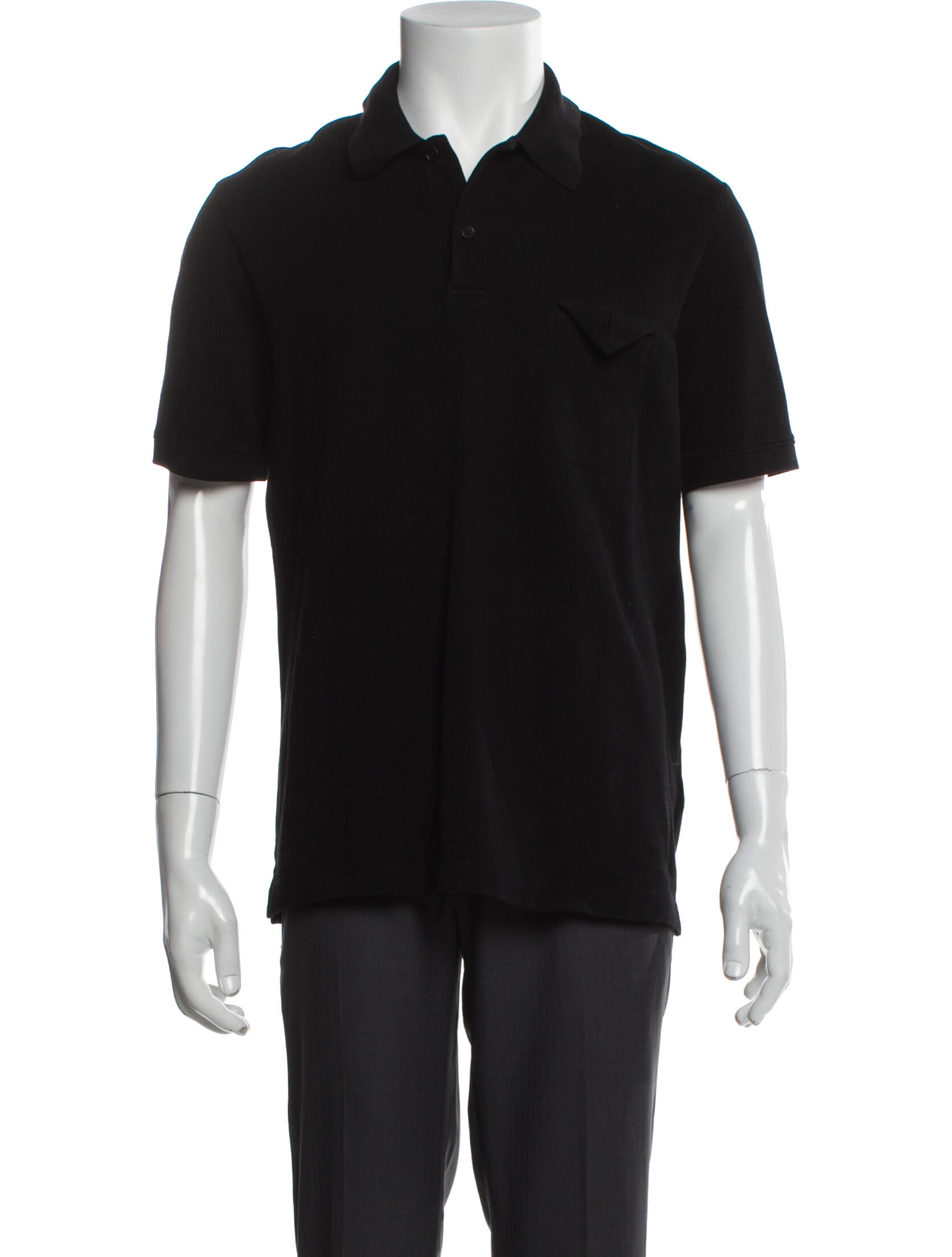 Bottega Veneta Collar Short Sleeve Polo Shirt
