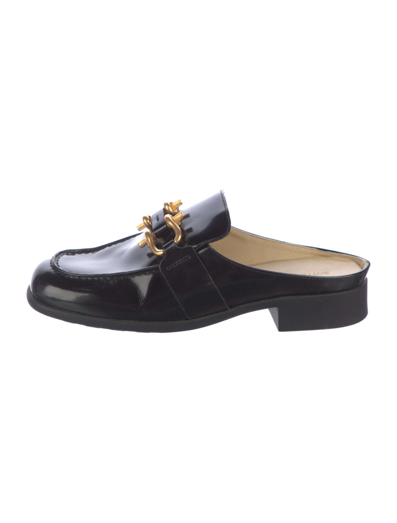 Bottega Veneta Patent Leather Mules