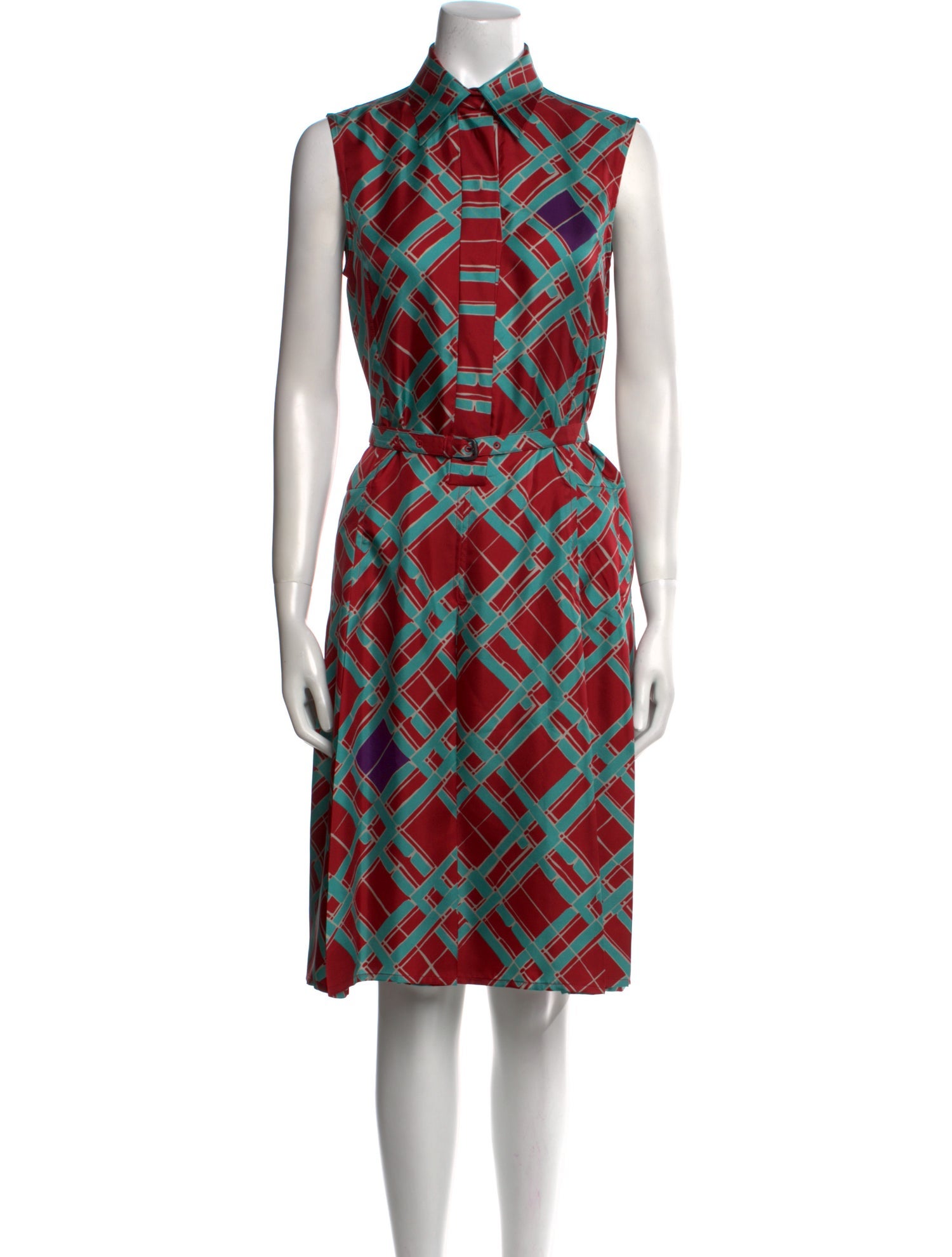Bottega Veneta Silk Knee-Length Dress