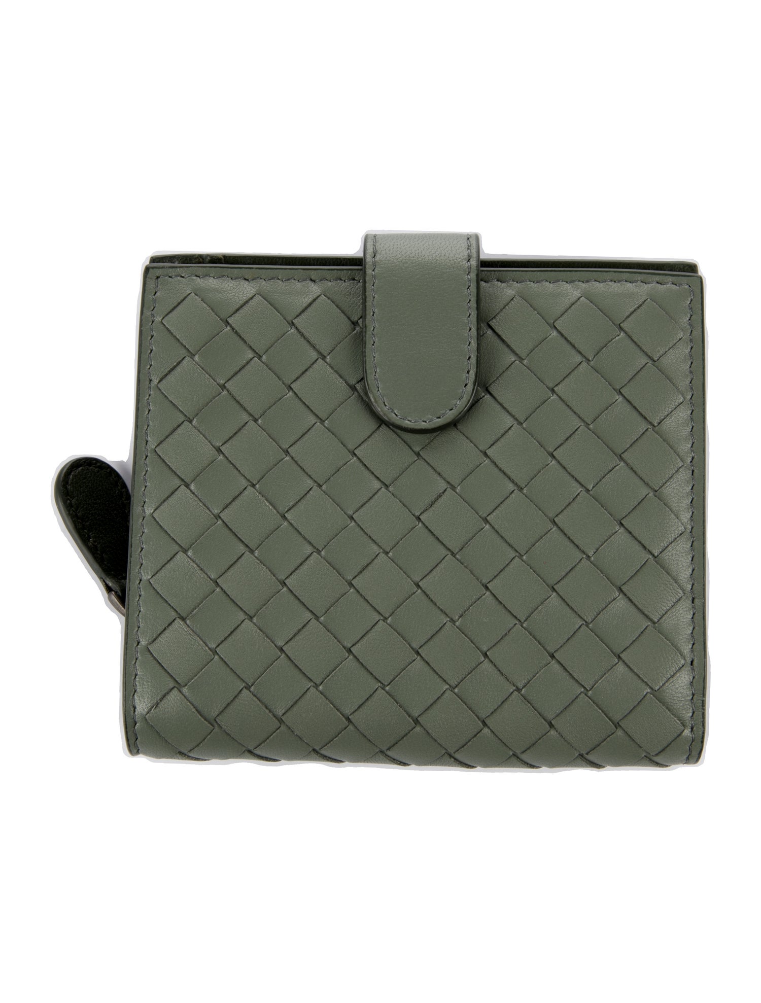 Bottega Veneta Calfskin Pyramid Bag - Black Clutches