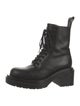 Bottega Veneta Leather Combat Boots