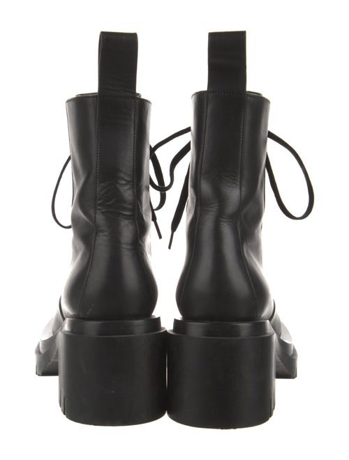 Bottega Veneta Leather Combat Boots