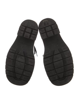 Bottega Veneta Leather Combat Boots