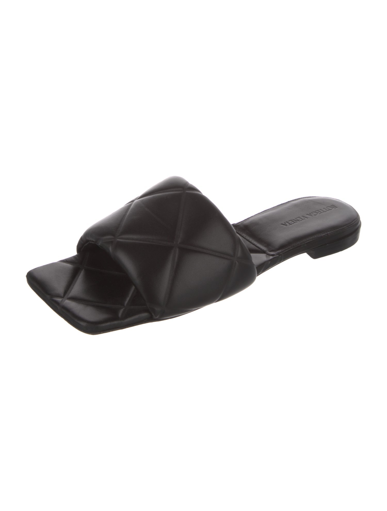 Bottega Veneta Leather Slides