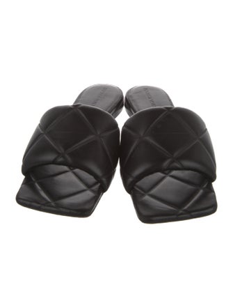 Bottega Veneta Leather Slides