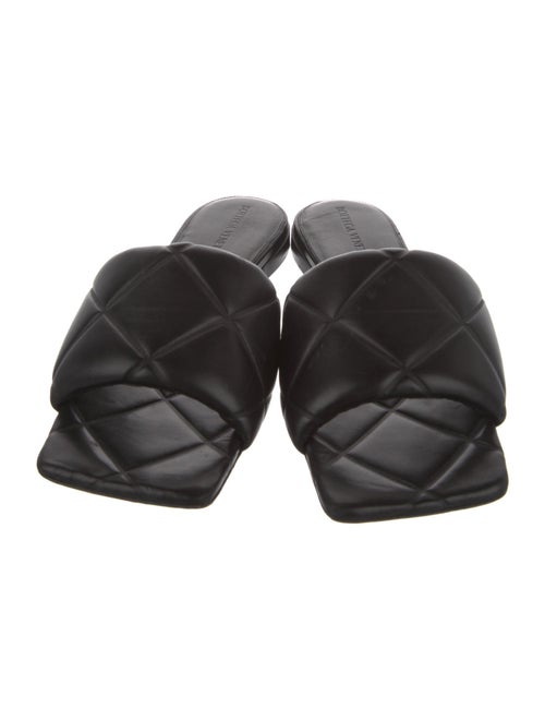 Bottega Veneta Leather Slides