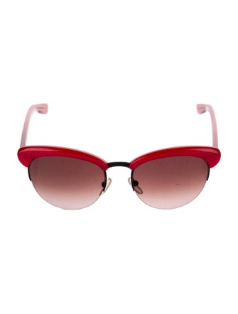 Bottega Veneta Cat-Eye Mirrored Sunglasses
