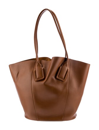 Bottega Veneta Leather Basket Tote