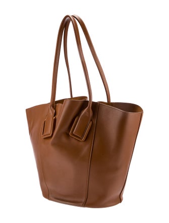 Bottega Veneta Leather Basket Tote