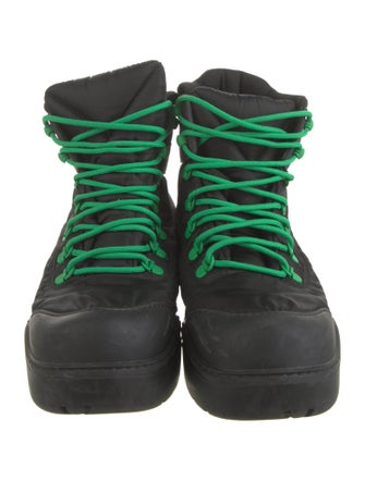Bottega Veneta Nylon Combat Boots