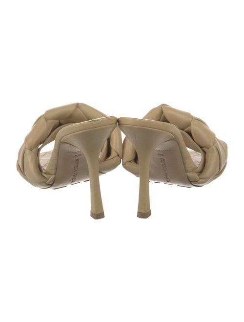 Bottega Veneta Intrecciato Weave Leather Slides