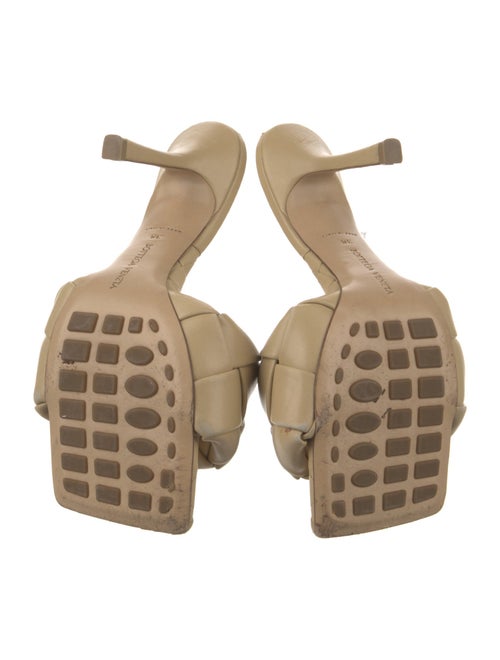 Bottega Veneta Intrecciato Weave Leather Slides