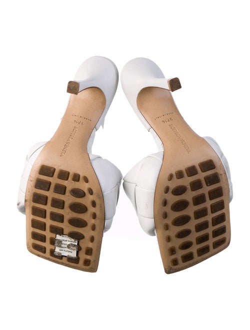 Bottega Veneta Intrecciato Weave Leather Slides