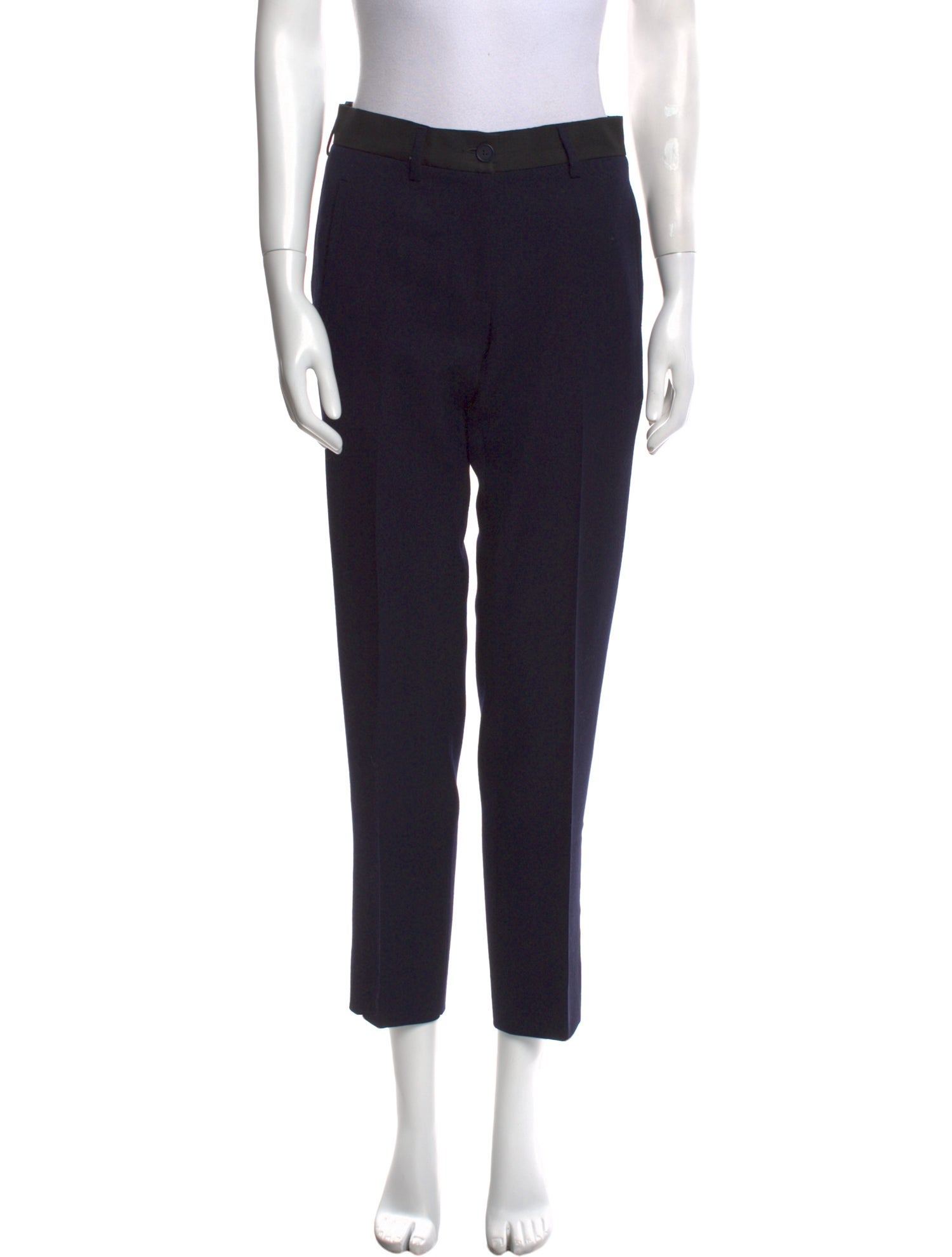 Bottega Veneta Virgin Wool Straight Leg Pants