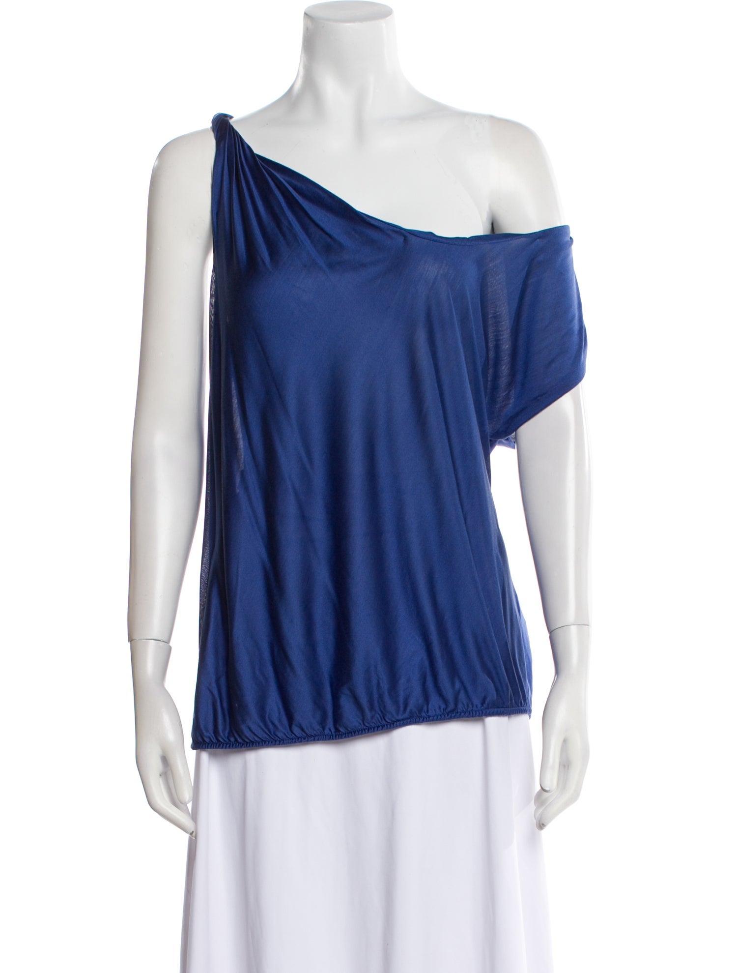 Bottega Veneta Silk One-Shoulder Blouse