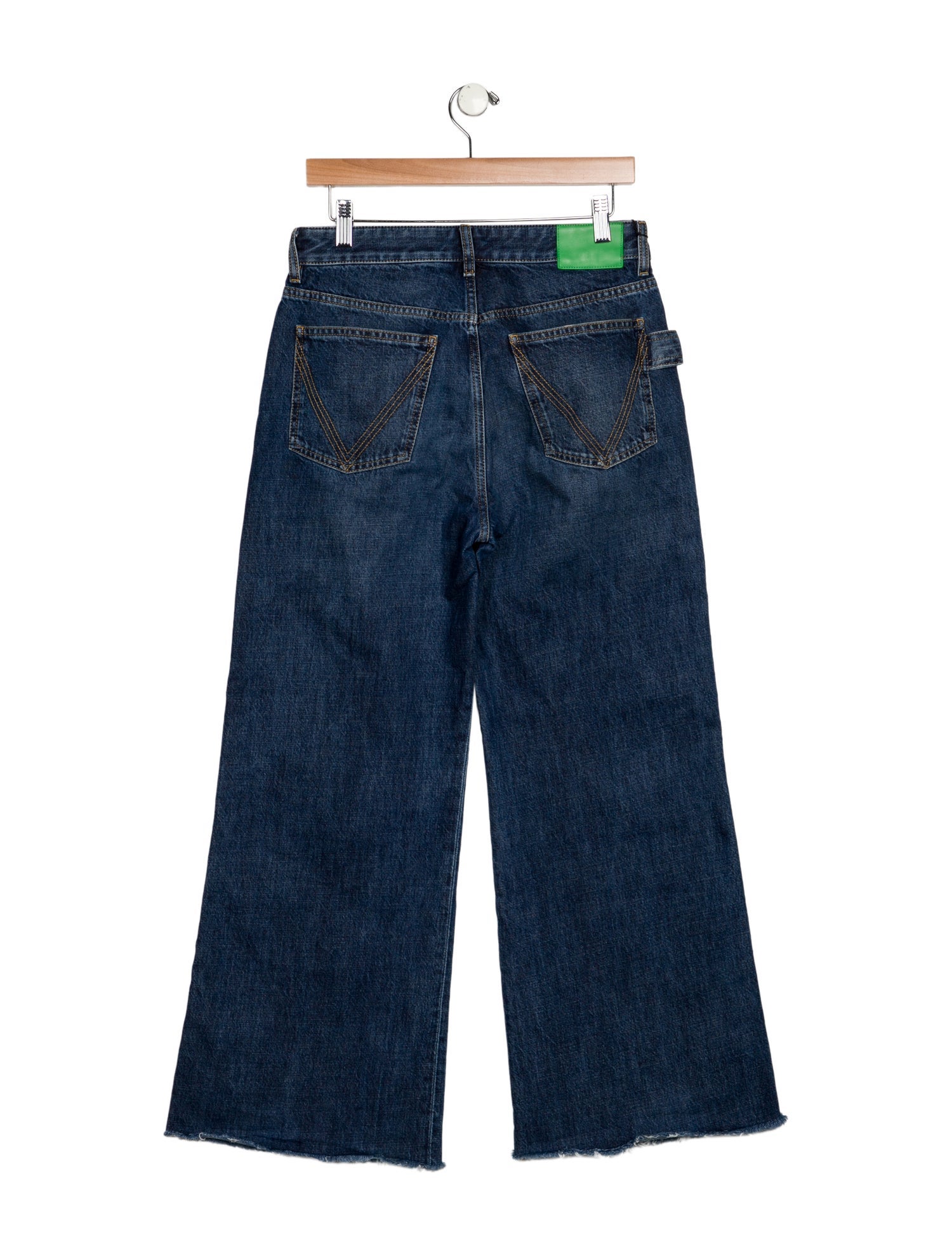 Bottega Veneta Mid-Rise Wide Leg Jeans