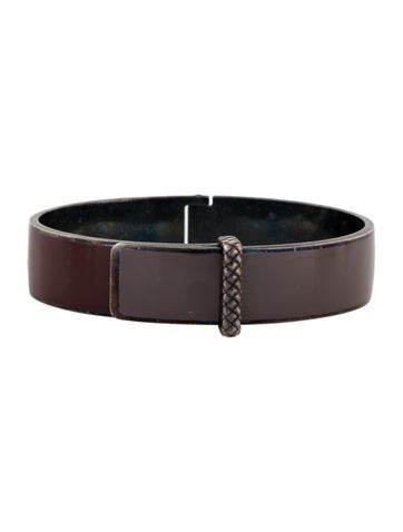Bottega Veneta Bangle Enamel Buckle Bracelet