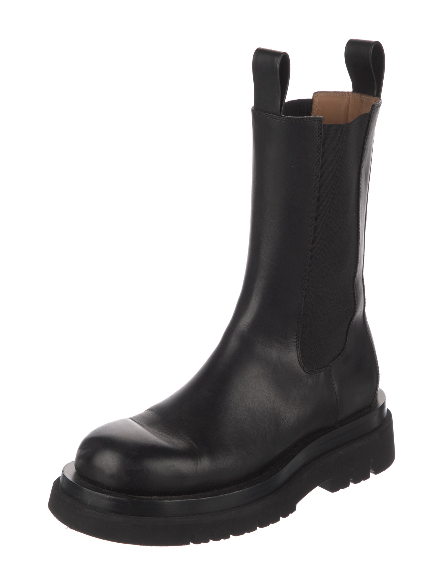 Bottega Veneta Leather Chelsea Boots