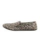 Bottega Veneta Canvas Floral Print Loafers