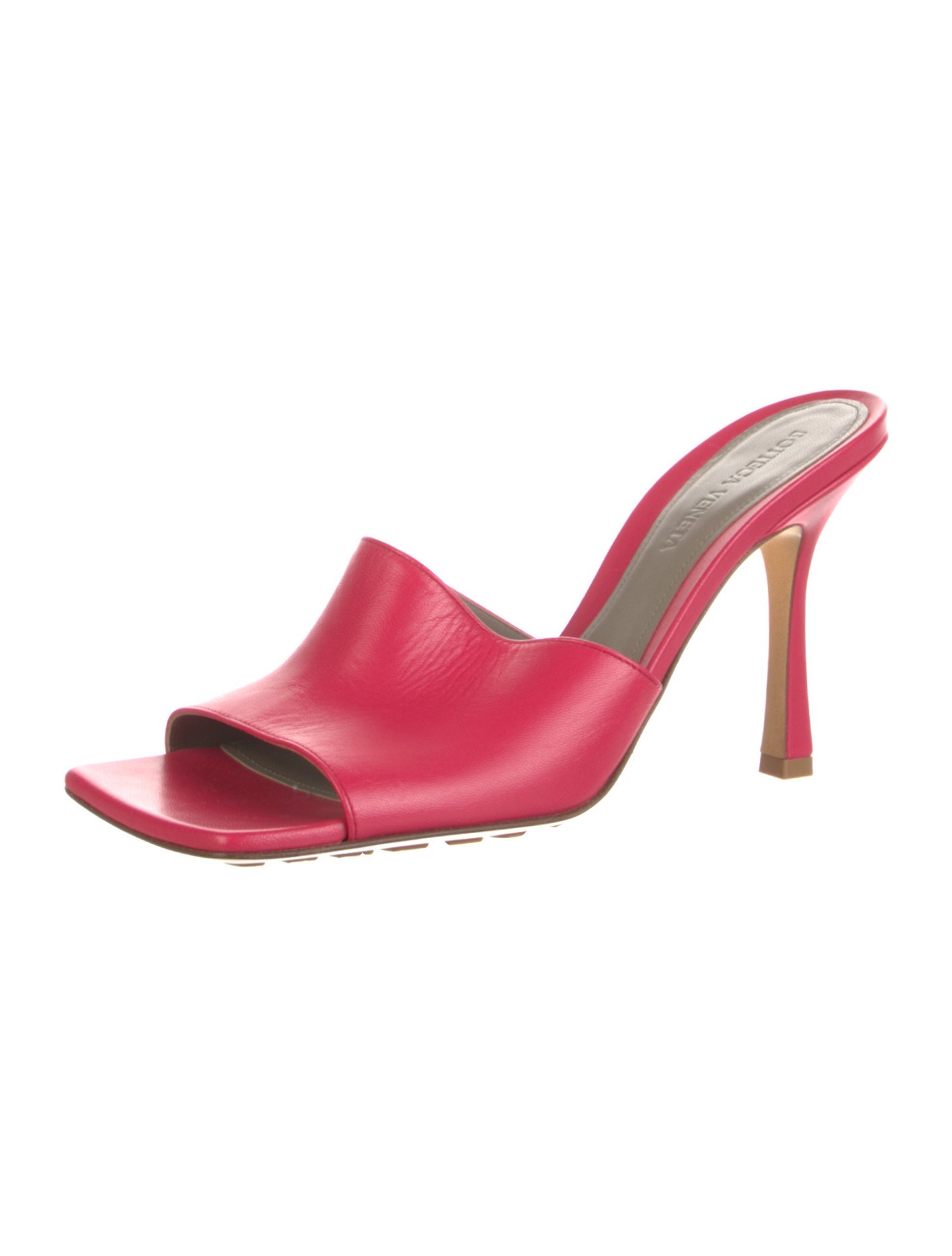 Bottega Veneta Leather Slides