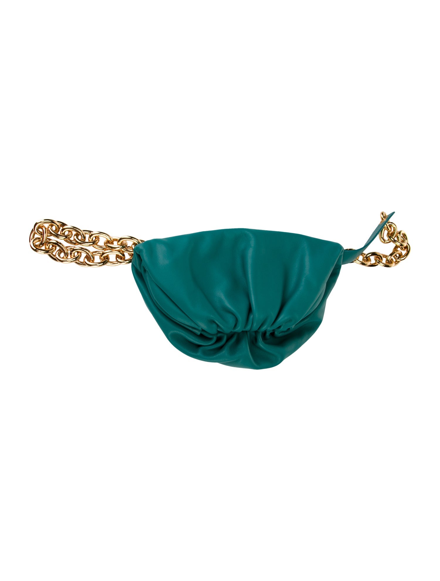 Bottega Veneta Leather Belt Chain Pouch w/ Tags