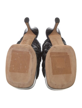 Bottega Veneta Intrecciato Weave Leather Slides