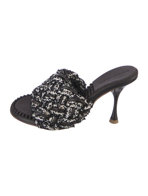 Bottega Veneta Intrecciato Weave Patterned Slides