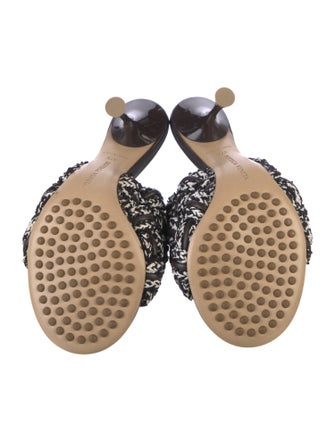 Bottega Veneta Intrecciato Weave Patterned Slides