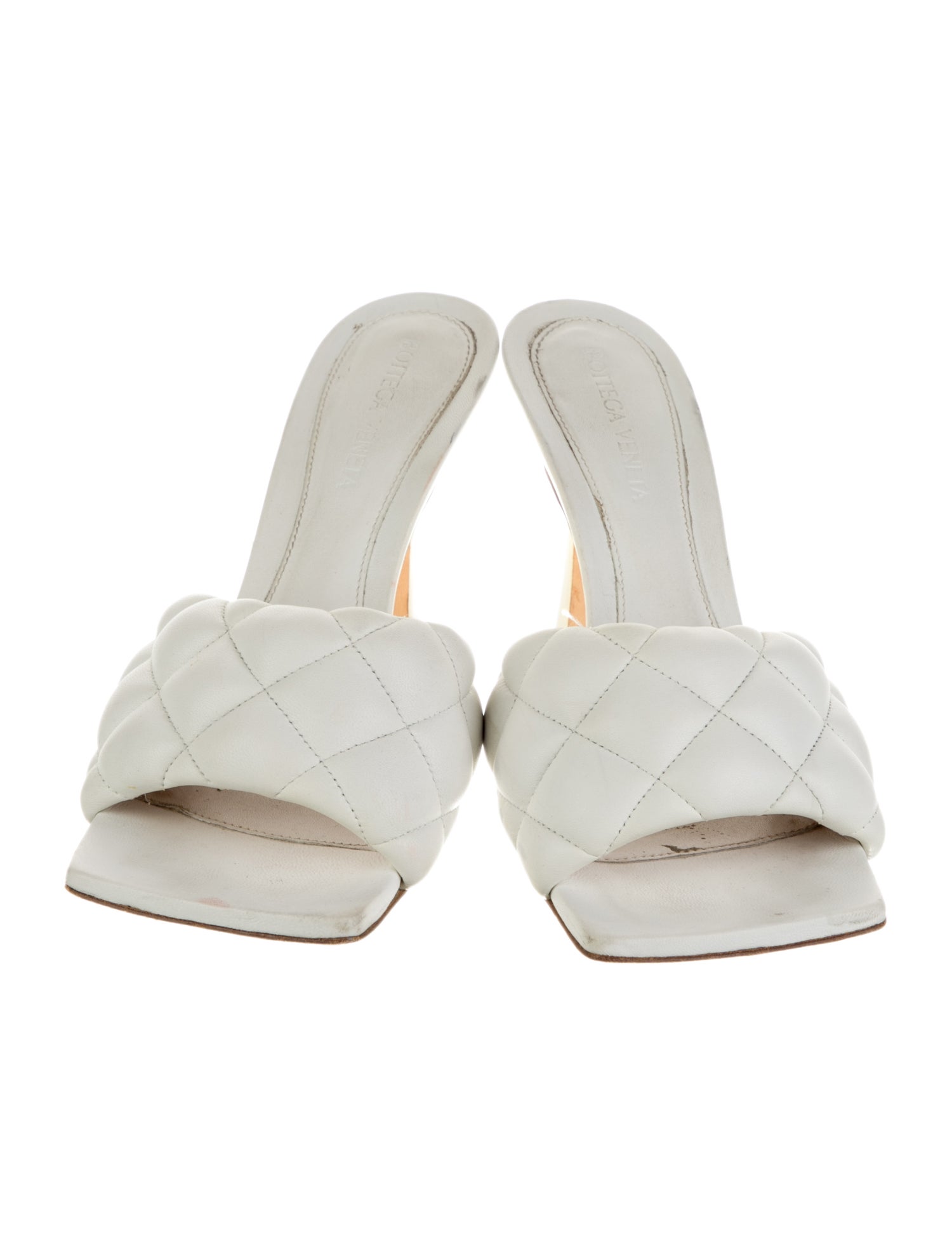 Bottega Veneta Intrecciato Weave Leather Slides