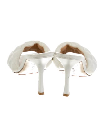 Bottega Veneta Intrecciato Weave Leather Slides