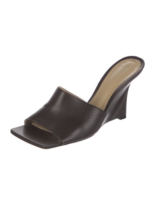 Bottega Veneta Leather Slides