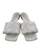 Bottega Veneta Intrecciato Weave Leather Slides