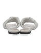Bottega Veneta Intrecciato Weave Leather Slides